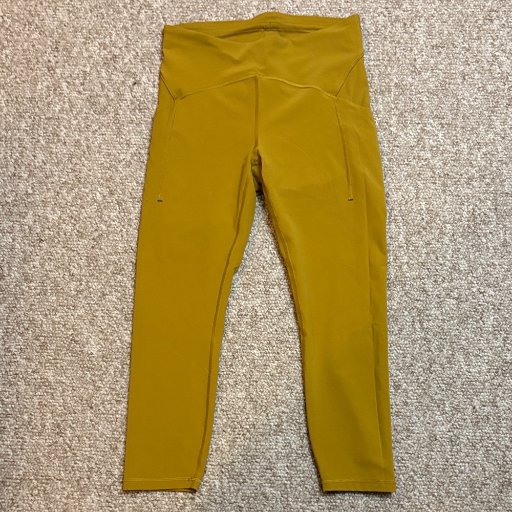 Lululemon Power Thru high rise leggings Women’s 25”